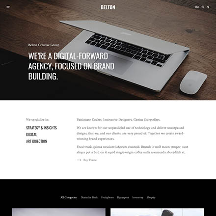 ThemeForest Belton