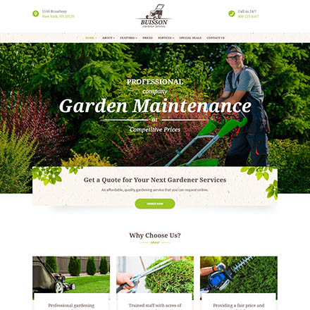 ThemeForest Buisson