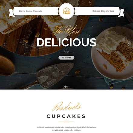 ThemeForest Cake