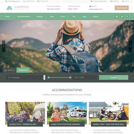ThemeForest Camping