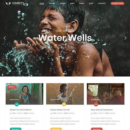 ThemeForest Charity