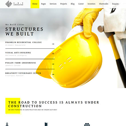 ThemeForest Construction