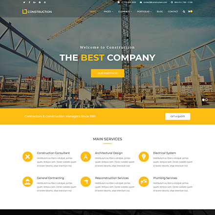 ThemeForest Construction