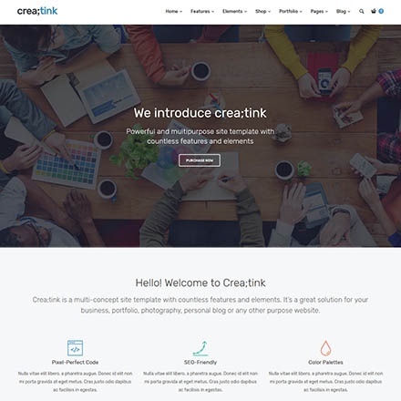 ThemeForest Creatink