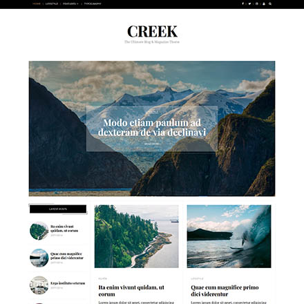 ThemeForest Creek