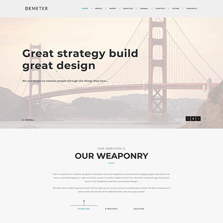 ThemeForest Demeter