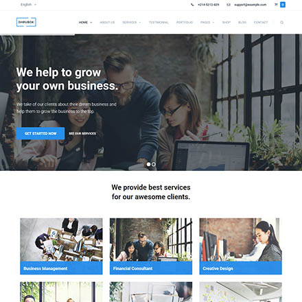 ThemeForest Dhrubok