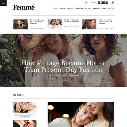 ThemeForest Femme