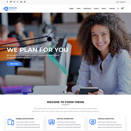 ThemeForest Foxin