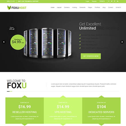 ThemeForest FoxuhHost