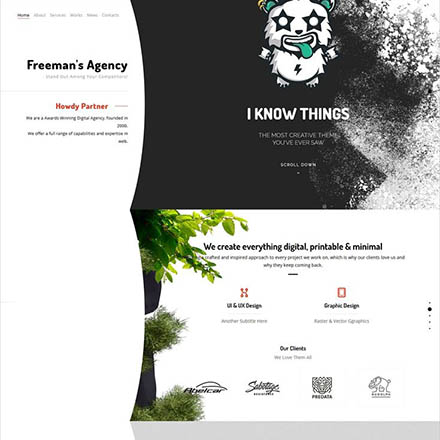 ThemeForest Freeman