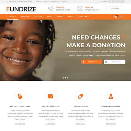 ThemeForest Fundrize