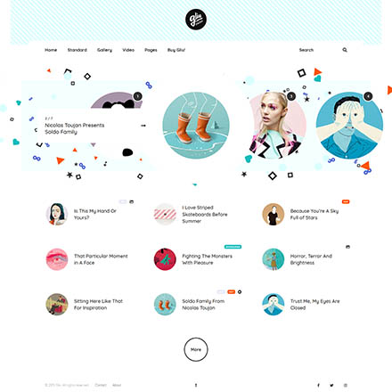 ThemeForest Gliu