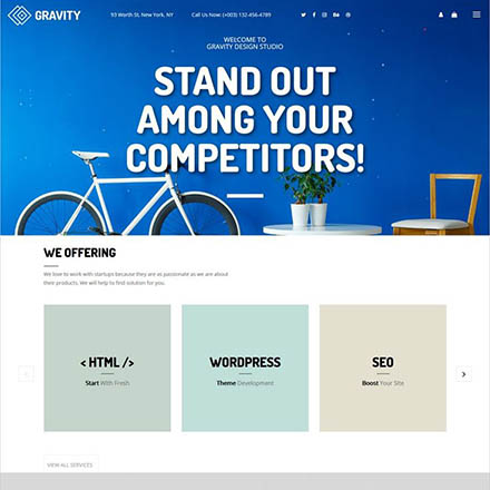 ThemeForest Gravity