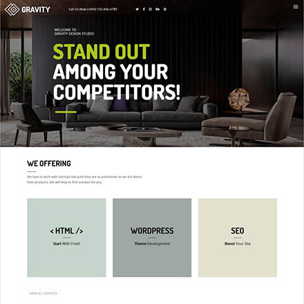 ThemeForest Gravity