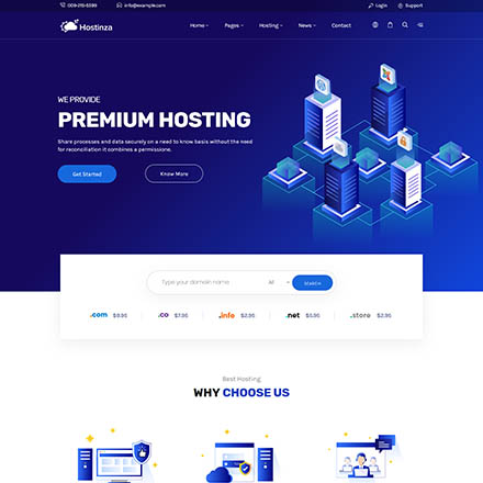 ThemeForest Hostinza