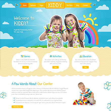 ThemeForest Kiddy Children