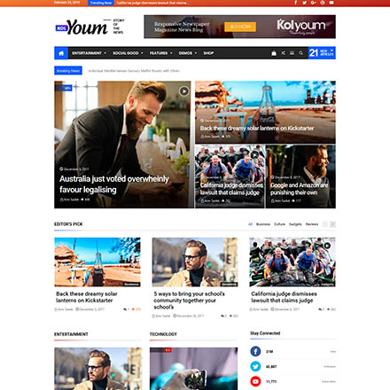 ThemeForest Kolyoum