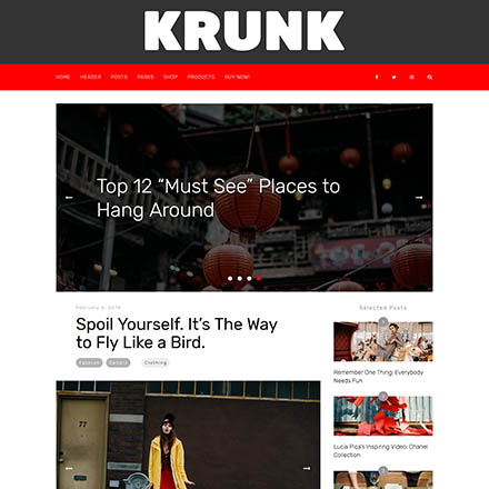 ThemeForest Krunk