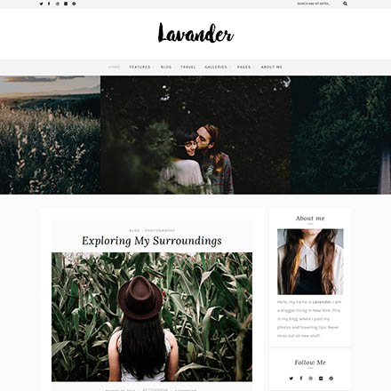 ThemeForest Lavander