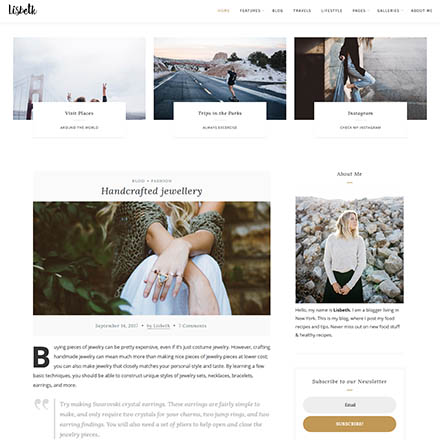 ThemeForest Lisbeth