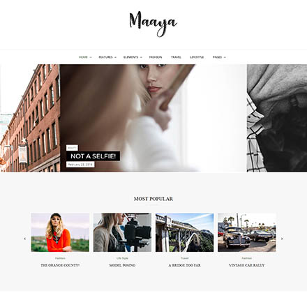 ThemeForest Maaya