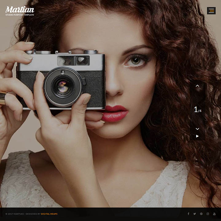 WordPress шаблон ThemeForest Martian