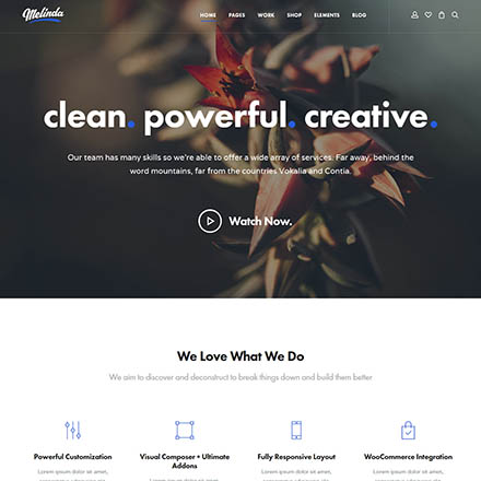 ThemeForest Melinda