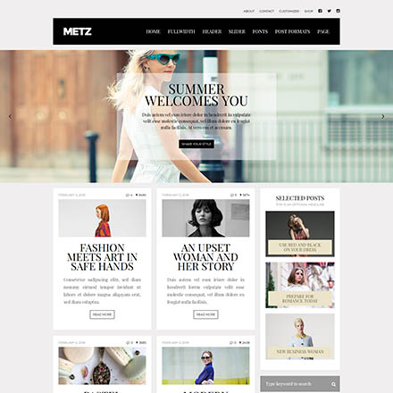 ThemeForest Metz