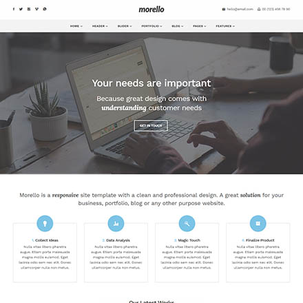 ThemeForest Morello