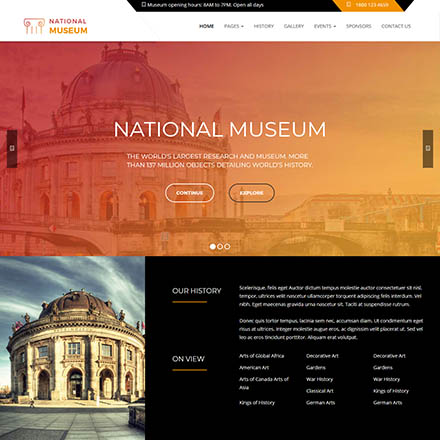 ThemeForest Museum