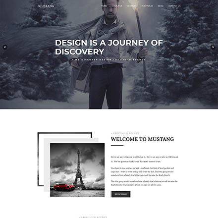 ThemeForest Mustang