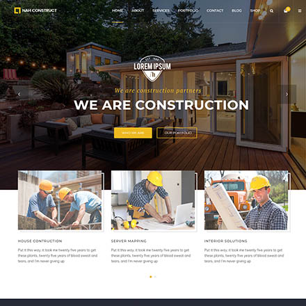 ThemeForest Nah Construction