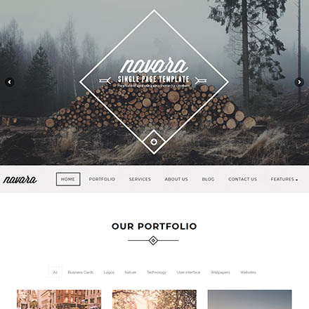 ThemeForest Navara