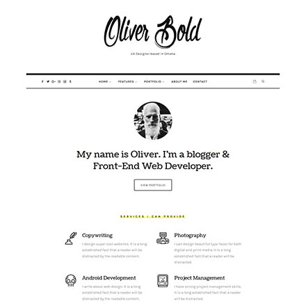 ThemeForest Oliver