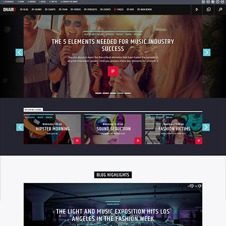 ThemeForest Onair2