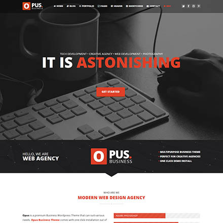 ThemeForest Opus