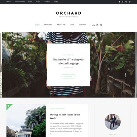 ThemeForest Orchard