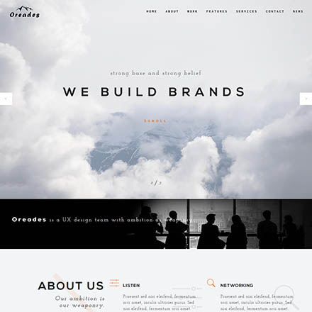 ThemeForest Oreades