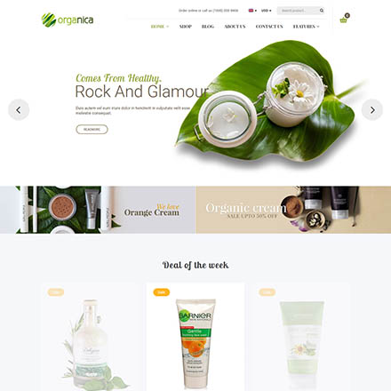 ThemeForest Organica