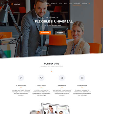 ThemeForest Oscend Pluse