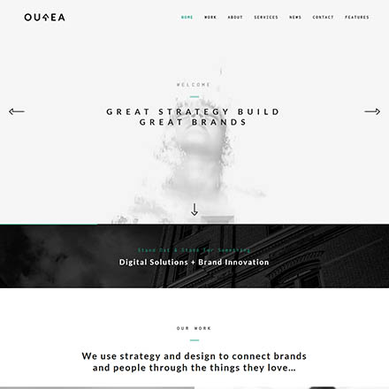 ThemeForest Ourea