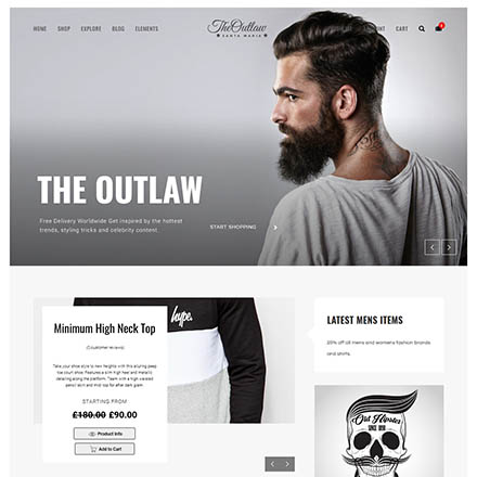 ThemeForest Outlaw