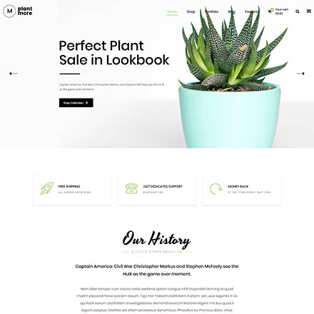 ThemeForest Plantmore