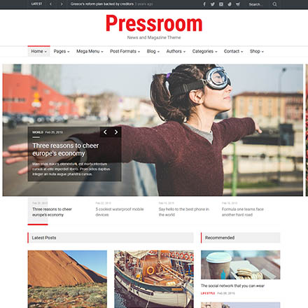 ThemeForest Pressroom