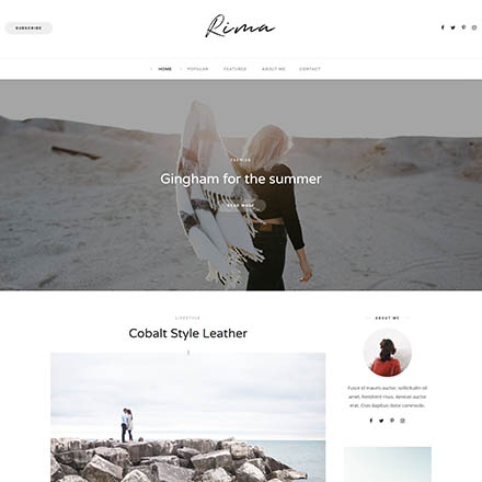 ThemeForest Rima