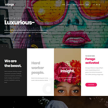 ThemeForest Sabvga