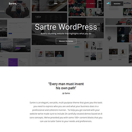 ThemeForest Sartre