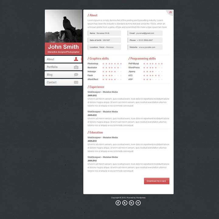 WordPress шаблон ThemeForest Second