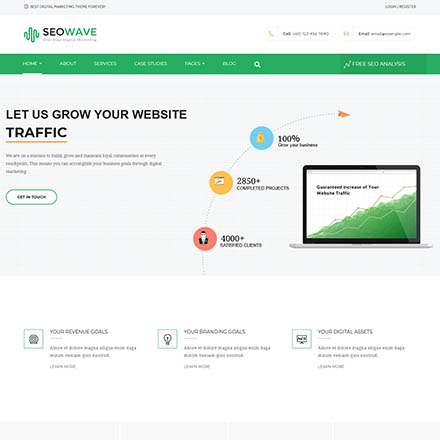 ThemeForest Seo Wave